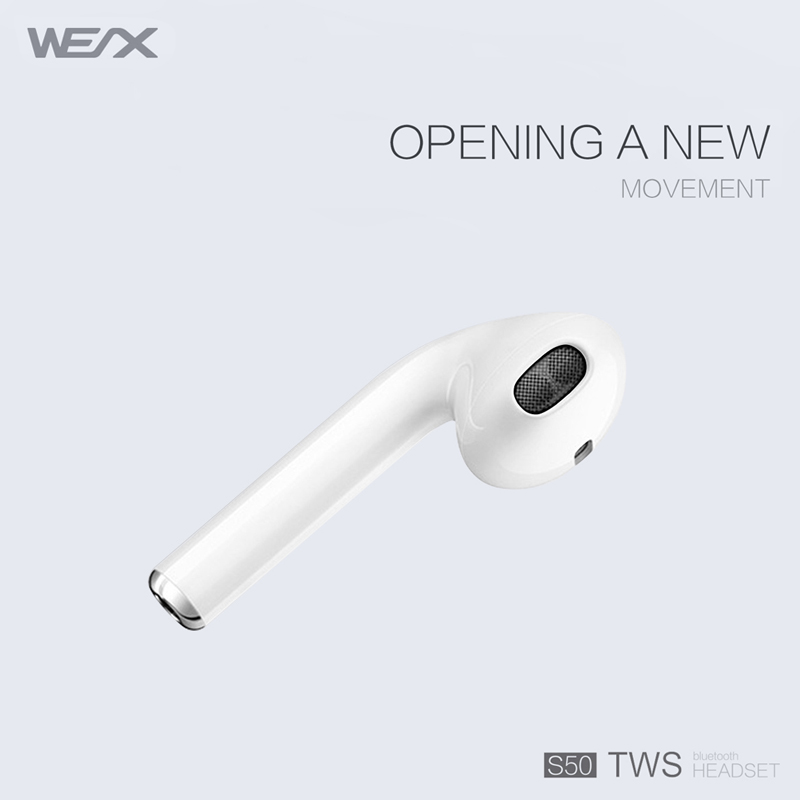 WEX S50 TWS-oortelefoons, echte draadloze stereo-oortelefoons